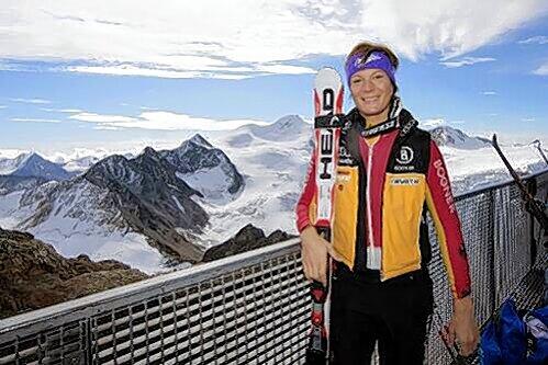 Schöne Aussichten: Für die Berglandschaft der Ötztaler Alpen wird Maria Riesch am Samstag freilich kein Auge haben. Dafür hat sie beim Weltcup-Auftakt in Sölden eine Top-Platzierung im Visier.