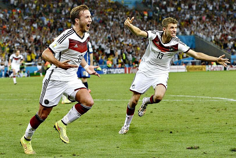 An diese Szene werden wir uns lange erinnern: Mario Götze macht sich unsterblich.