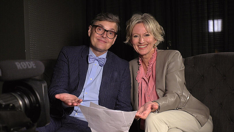 Rolf Scheider (l.) und Olivia Augustinski (r.)