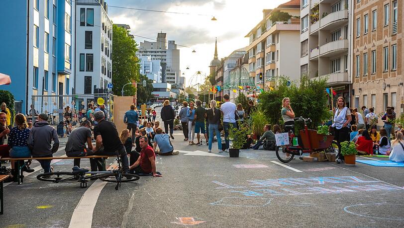 Einen Tag lang waren Autos auf der Schwanthalerstraße verboten. Einen Tag lang waren Autos auf der Schwanthalerstraße verboten.