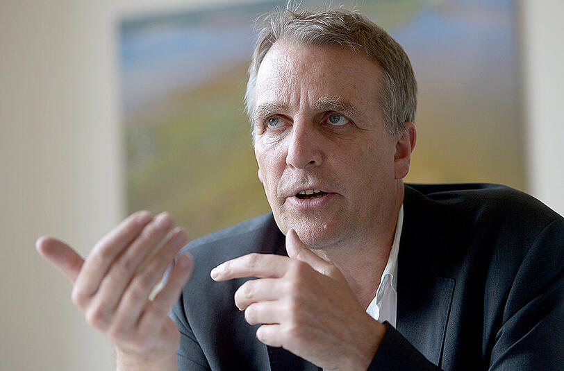 Der niedersächsische Umweltminister Stefan Wenzel: "Merkwürdig, wie man zu der Erkenntnis kommen will, dass man Atomkraftwerke mit beschränkter Haftung führen will."