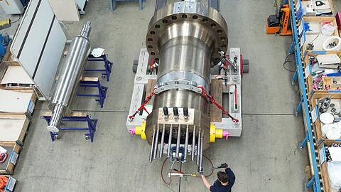 Die deutsche Industrie verzeichnet wieder mehr Bestellungen.