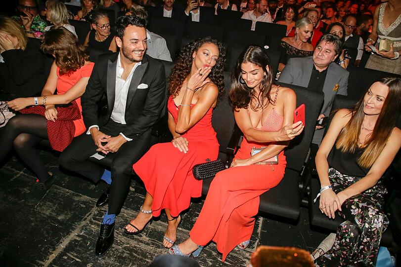 Giovanni Zarella, Lilly Becker, Shermine Shahrivar und Kate Hall