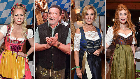 Arnold Schwarzenegger als Stargast und viele Promidamen im Dirndl: Das war die 30. Weisswurstparty im Stanglwirt.