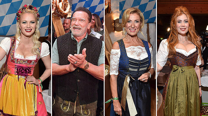 Arnold Schwarzenegger als Stargast und viele Promidamen im Dirndl: Das war die 30. Weisswurstparty im Stanglwirt.