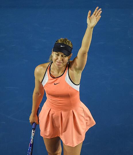 Maria Sharapova aus Russland.