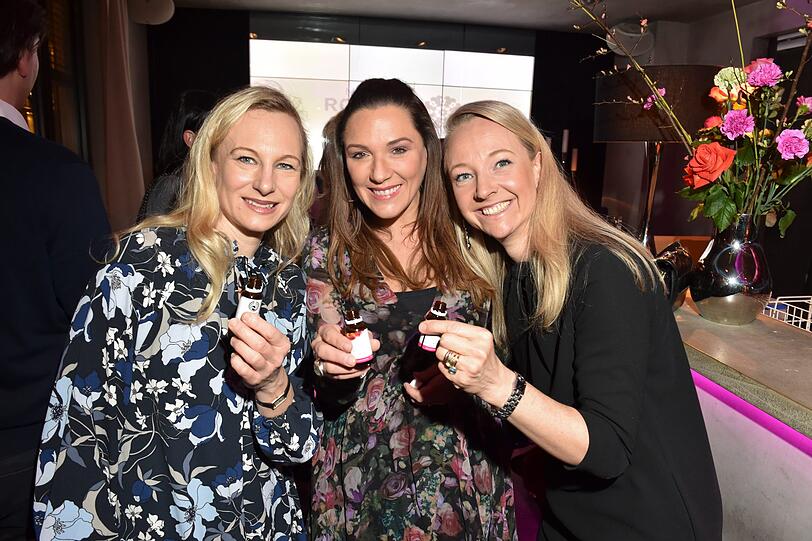 Constanze Hausmann, Simone Ballack und Veronica Sass