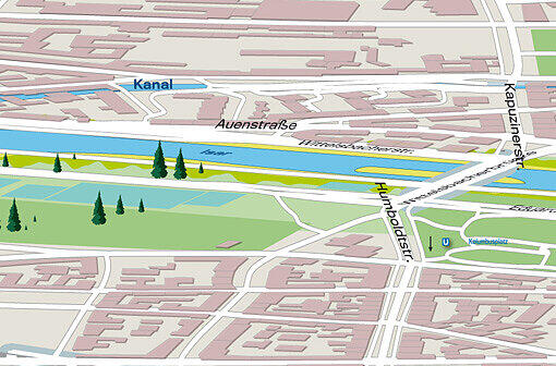 Acht Kilometer Isar zum Durch-Klicken