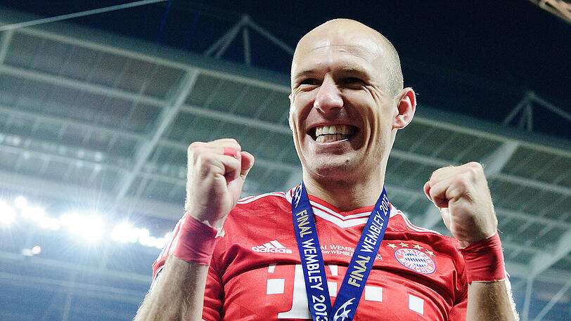 Der Goldjunge des Abends: Arjen Robben.