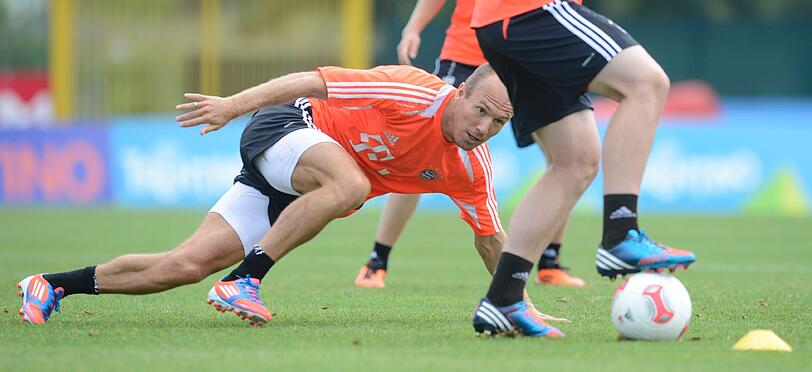 Standards stehen am fünften Tag auf dem Plan: Der FC Bayern trainiert Ecken und Freistöße.