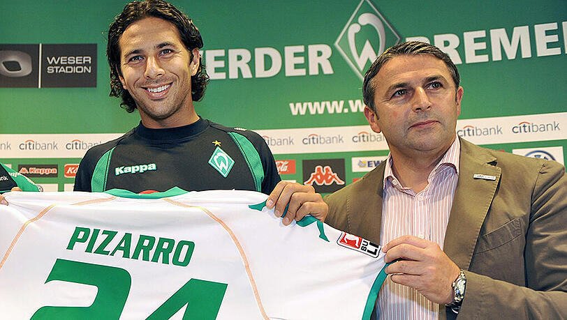 18.08.2008: Pizarro trat damals zu seiner zweiten Amtszeit bei Werder Bremen an. Wird es eine dritte geben?