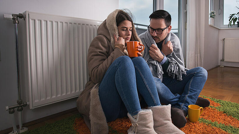 Wer verfroren ist, könnte bereits einheizen.