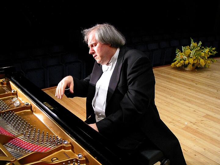 Der russische Pianist Grigorij Sokolov.