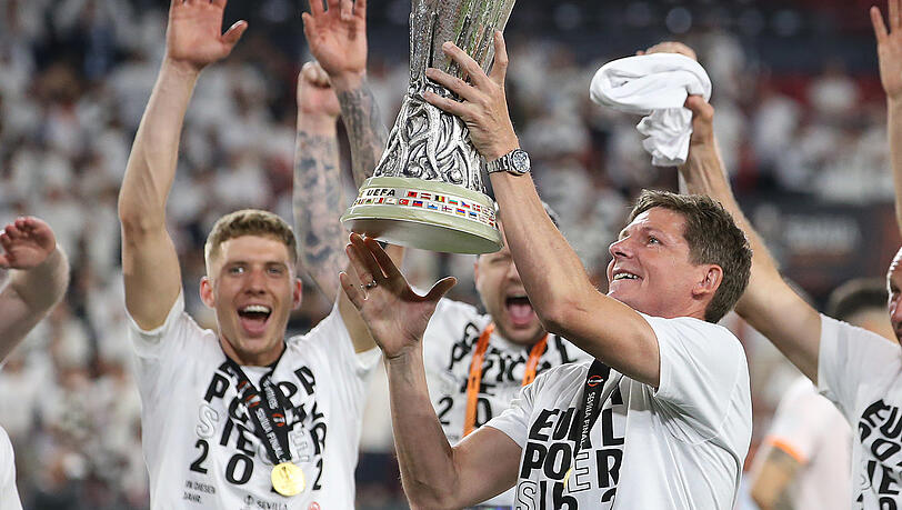 Der große Inspirator: Frankfurt-Trainer Oliver Glasner. Der große Inspirator: Frankfurt-Trainer Oliver Glasner.