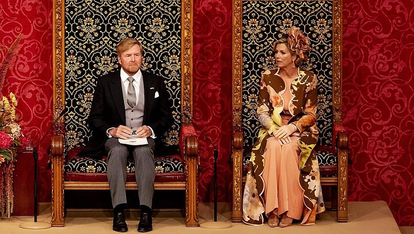 König Willem-Alexander und Königin Máxima von den Niederlanden sind in Gedanken bei den Menschen in Israel.