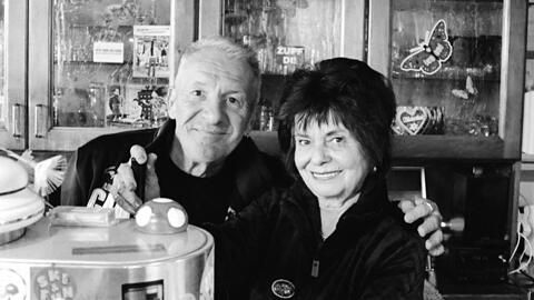 Ein Bild aus gemeinsamen Zeiten: Herbie mit Dagmar.