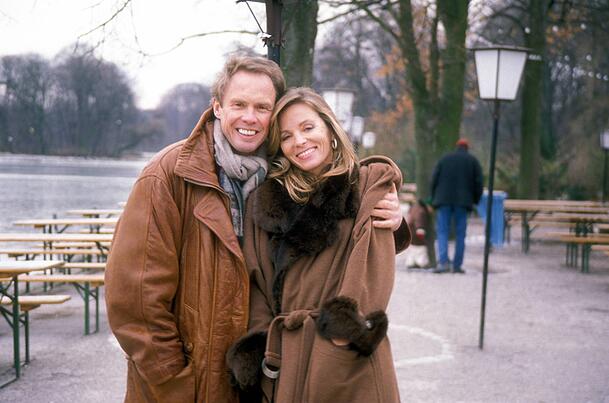 Peter Kraus und seine Frau Ingrid in den 90er-Jahren. Das Paar f&uuml;hrt seit jeher eine gl&uuml;ckliche Beziehung.