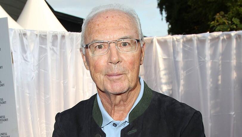 Luca Beckenbauers Großvater: Der "Kaiser" Franz Beckenbauer. Luca Beckenbauers Großvater: Der "Kaiser" Franz Beckenbauer.