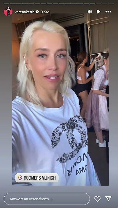 Im Hotelzimmer von Verena Kerth und Claudia Obert wurde es bei Wiesn-Vorbereitungen stressig. Im Hotelzimmer von Verena Kerth und Claudia Obert wurde es bei Wiesn-Vorbereitungen stressig.