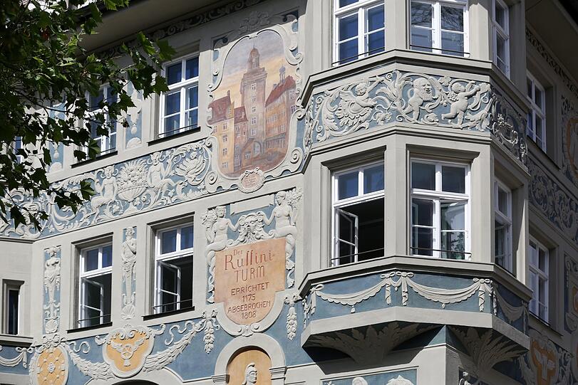 Namensgeber: der Ruffini-Turm, der 1808 abgerissen worden ist.