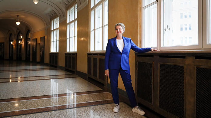 Barbara Gronau im Prinzregententheater.