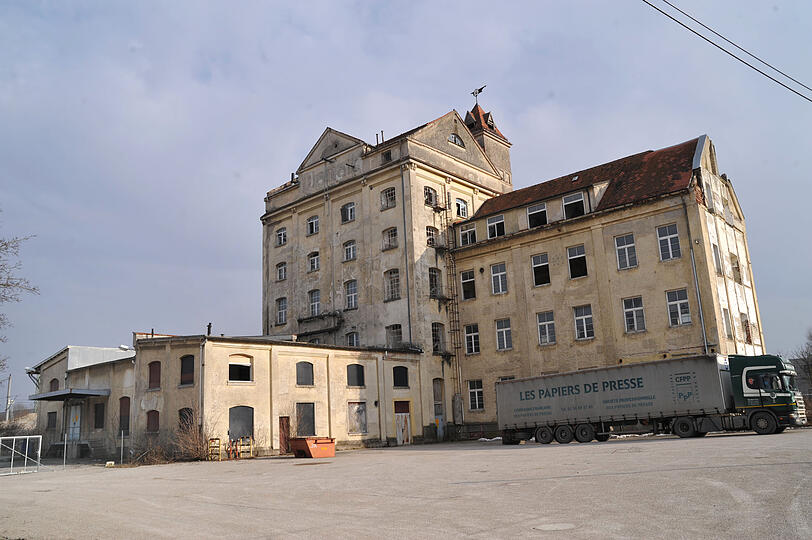 Charme des Verfalls: Die Ruinen der Diamalt-Werke sind ein Wahrzeichen Allachs.