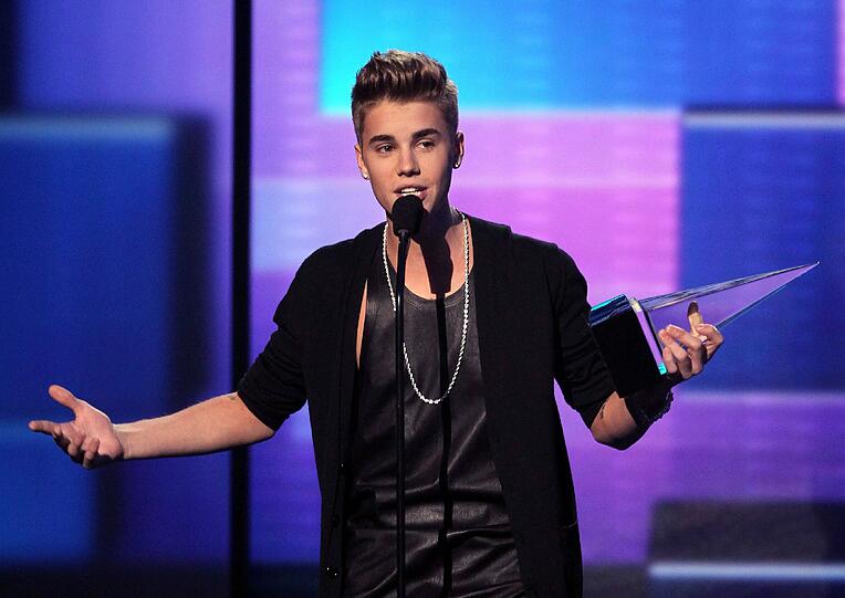 Justin Bieber: bester Rock/Pop-Künstler