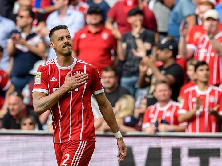 Sandro Wagner bei einem Spiel des FC Bayern München. Foto: Matthias Balk/Archiv