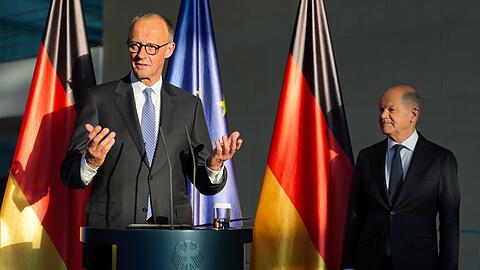 Jetzt hat er das Sagen im Kanzleramt: Friedrich Merz.