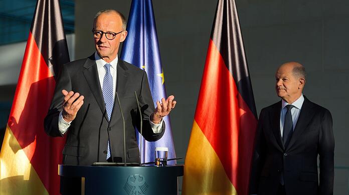 Jetzt hat er das Sagen im Kanzleramt: Friedrich Merz.