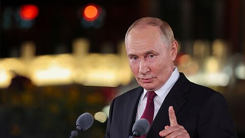 Russlands Präsident Putin lässt keine Bereitschaft zu echten Zugeständnissen erkennen. (Archivbild)