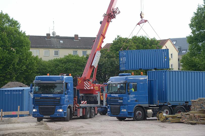 Bombenentschärfung in  Hannover