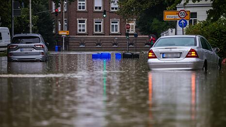 Im zu Ende gehenden Jahr gab es nach einer ersten Sch&auml;tzung weniger Unwettersch&auml;den in Deutschland. (Archivbild)