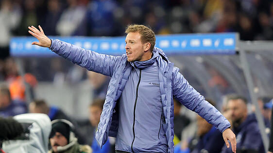 Mit der Leistung seiner Mannschaft zufrieden: Bayern-Coach Julian Nagelsmann.