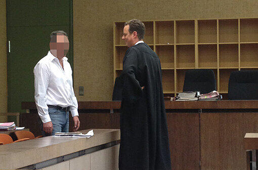 Domenico R. (50) am Donnerstag vor Gericht.