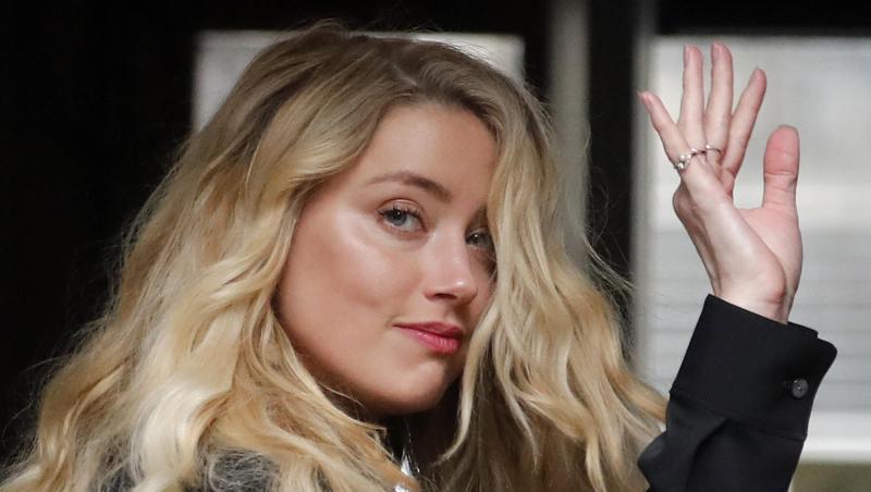 Amber Heard bei ihrer Ankunft am High Court zum letzten Tag der Anhörungen. Amber Heard bei ihrer Ankunft am High Court zum letzten Tag der Anhörungen.