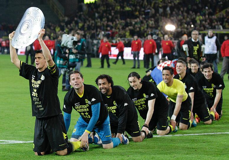 Die ganz große Party: Dortmund feiert die Meisterschaft. Die Bilder