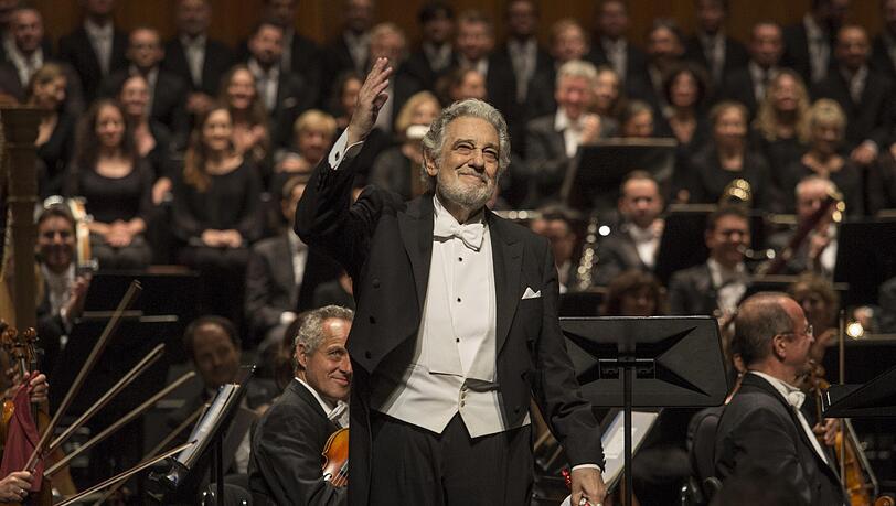 Placido Domingo im Großen Festspielhaus.