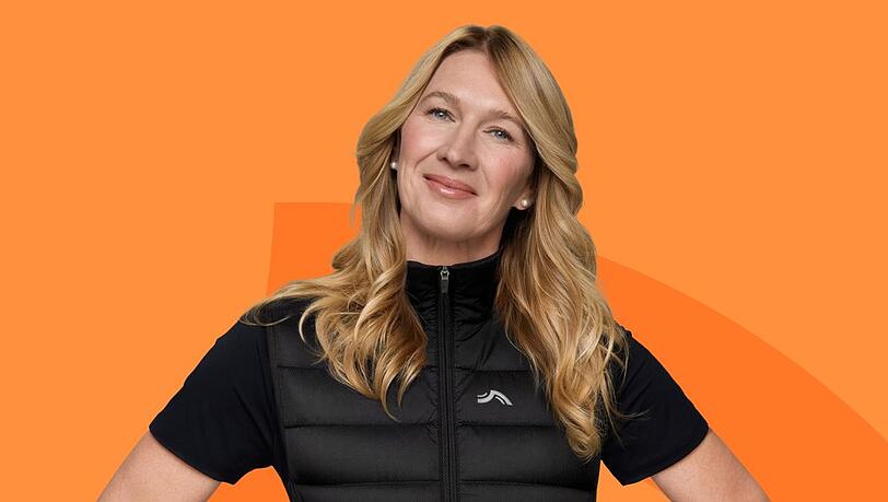 Tennis-Star Steffi Graf sieht Sport mittlerweile viel entspannter als fr&uuml;her - und will dieses Gef&uuml;hl weitergeben.