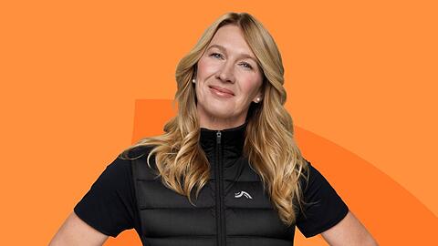 Tennis-Star Steffi Graf sieht Sport mittlerweile viel entspannter als fr&uuml;her - und will dieses Gef&uuml;hl weitergeben.
