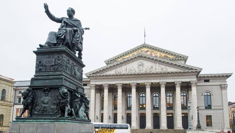 Nationaltheater und Staatsoper in München.