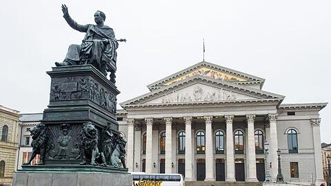 Nationaltheater und Staatsoper in München.