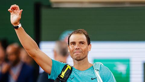 Nadal war bei seinem 19. French-Open-Start das erste Mal in der ersten Runde ausgeschieden.