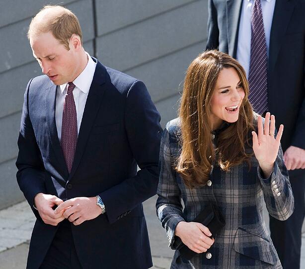 Kurztrip nach Scotland: Prinz William und Ehefrau Kate zu Besuch in Glasgow