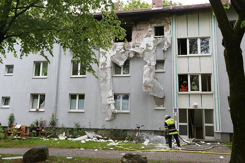 Heftige Explosion in Berg am Laim. Die Bilder!