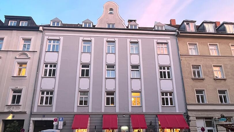 Das Haus in der Isabellastraße. Das Haus in der Isabellastraße.