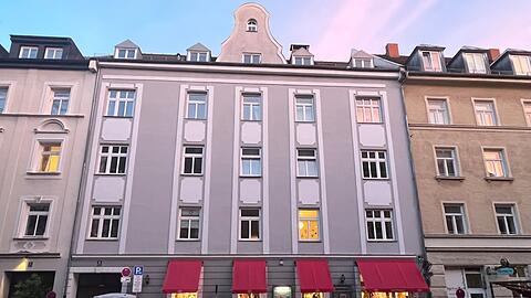 Das Haus in der Isabellastraße.