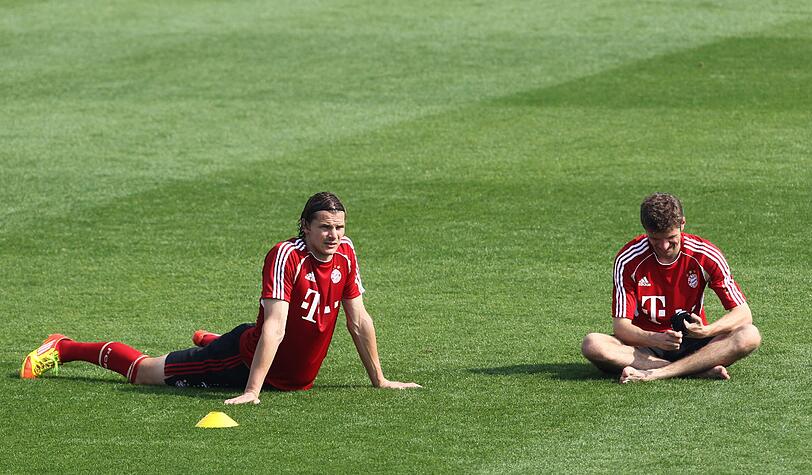 Gierig, willig - und heiß auf Erfolg gehen die Bayern am Montag aus dem Trainingslager in Doha.