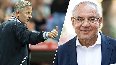 Sind Trainerkandidaten beim TSV 1860 München: Jens Keller und Felix Magath.