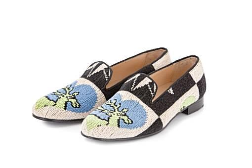 Bestickte Loafers von Andrea Eberle